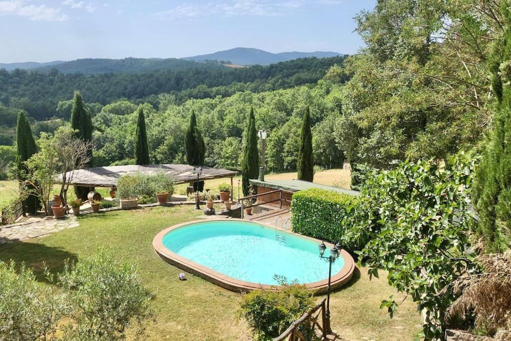 Luxury 1-Bedroom House With The Pool In Tuscany. Anghiari Kültér fotó