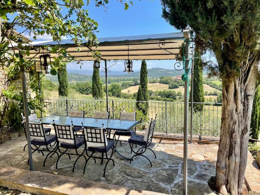 Luxury 1-Bedroom House With The Pool In Tuscany. Anghiari Kültér fotó