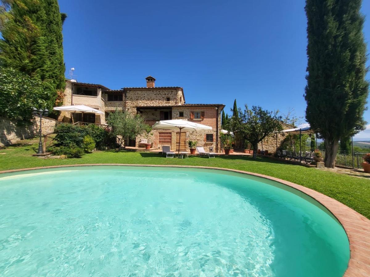 Luxury 1-Bedroom House With The Pool In Tuscany. Anghiari Kültér fotó