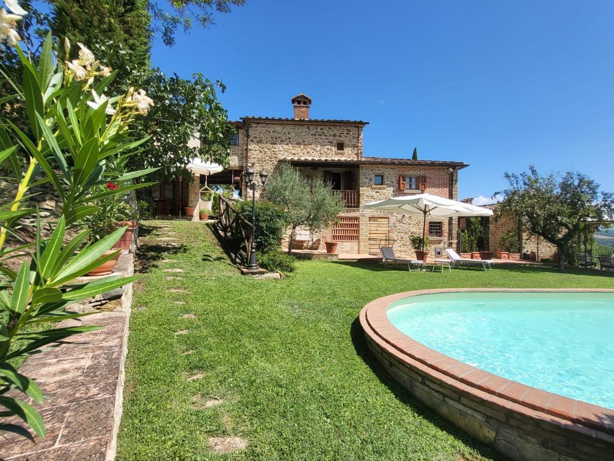Luxury 1-Bedroom House With The Pool In Tuscany. Anghiari Kültér fotó